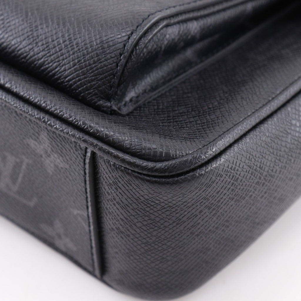 Louis Vuitton Taigarama Black Taigarama Monogram Eclipse Shoulder Bag