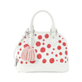 Louis Vuitton Blanc Rouge Leather Handbag