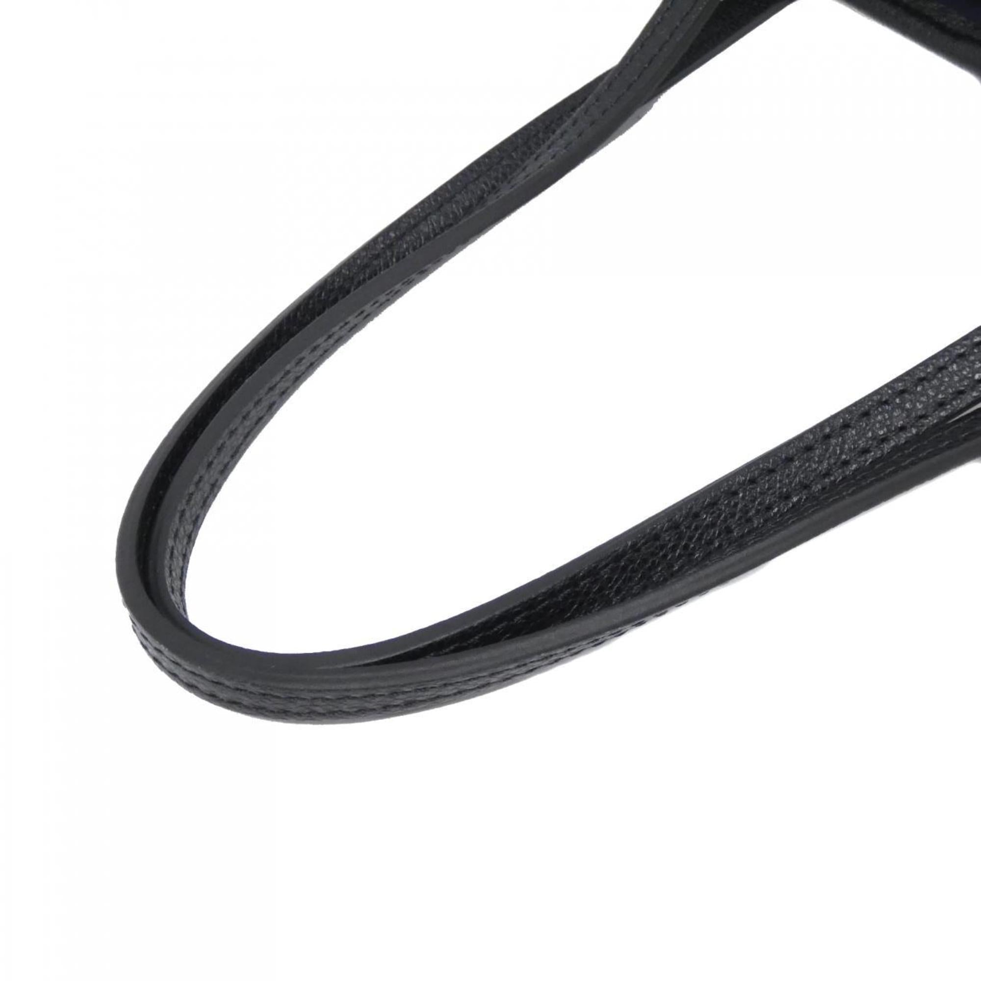 Louis Vuitton Black Leather Handbag Pouch