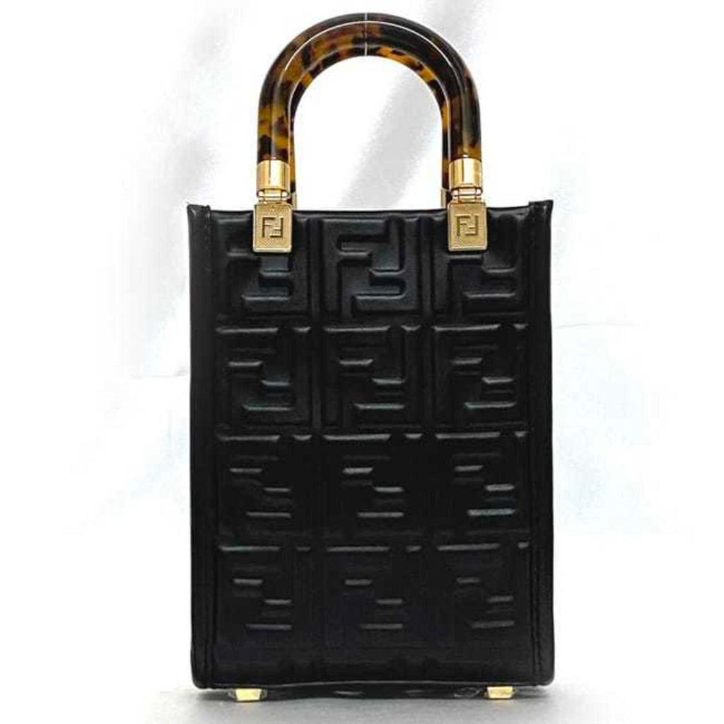 Fendi Black Leather Handbag