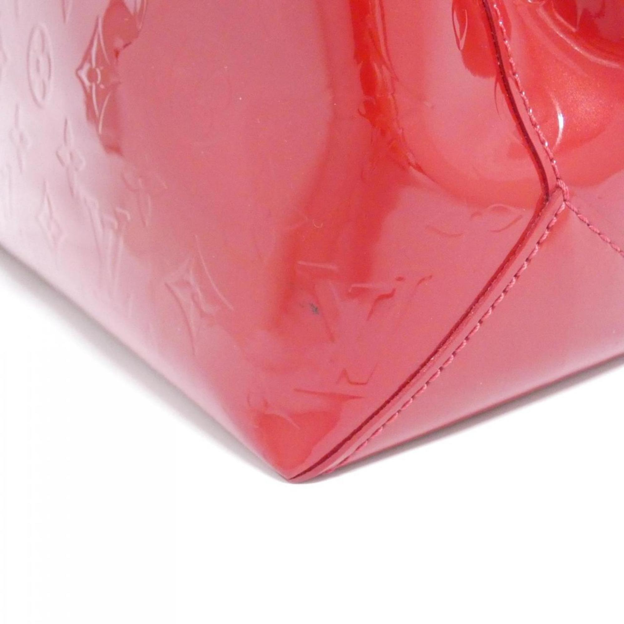 Louis Vuitton Pomme D'amour Red Color Leather Handbag