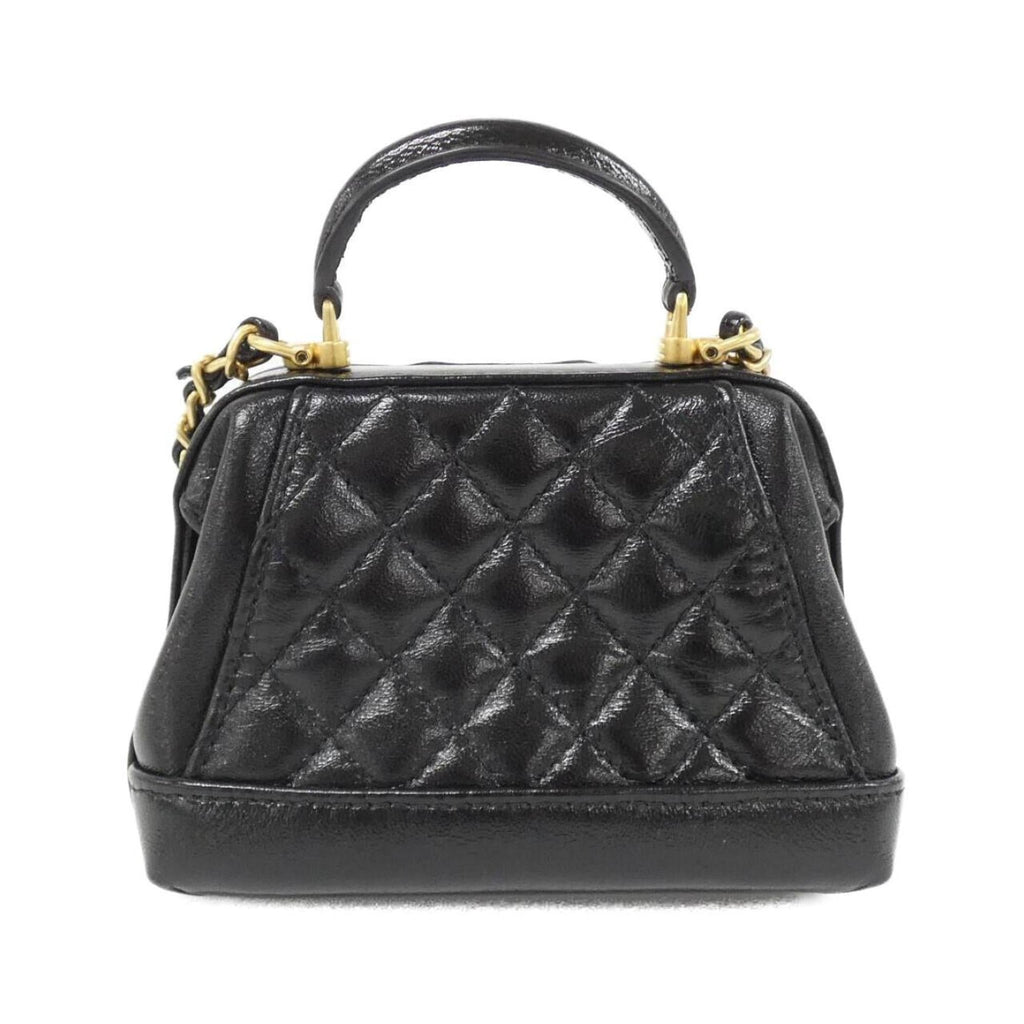 Chanel Black Leather Shoulder Bag