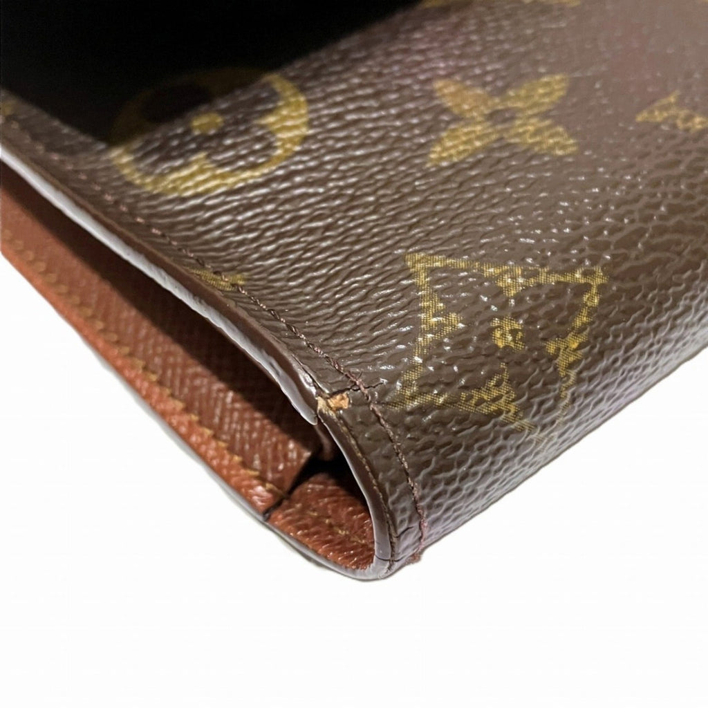 Louis Vuitton Monogram Brown Monogram Monogram Long Wallet