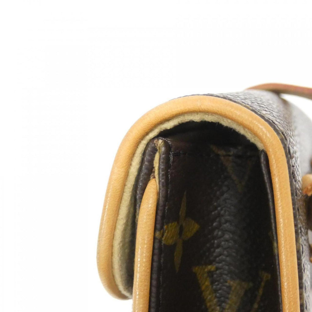 Louis Vuitton Brown Coated Canvas Fanny Pack Pochette