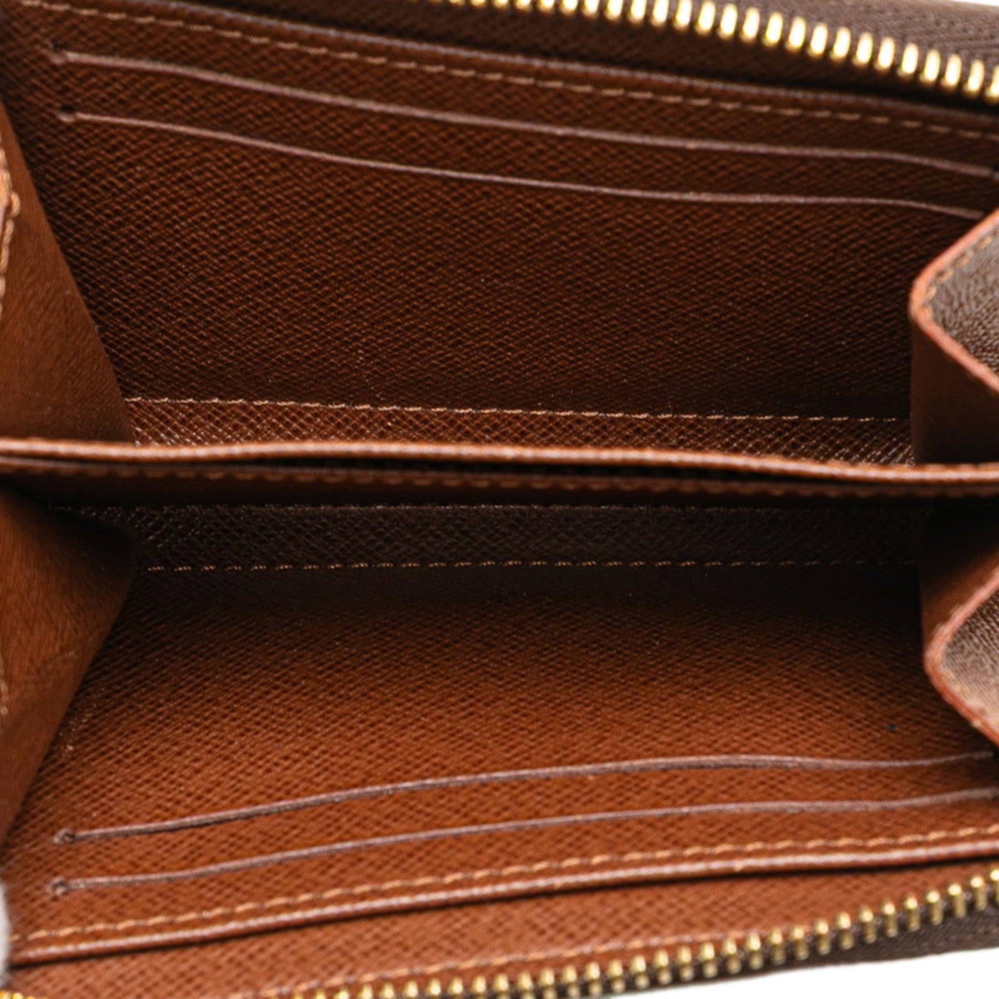 Louis Vuitton Brown Pvc Leather Coin Purse/Coin Case