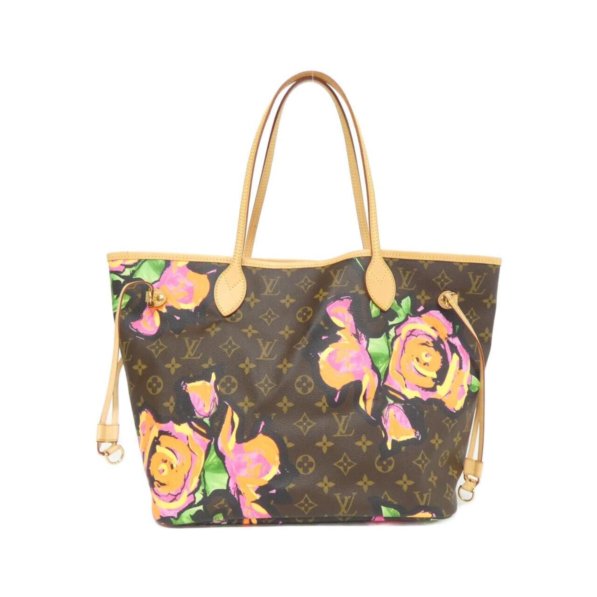 Louis Vuitton Brown Monogram Rose Coated Canvas Handbag