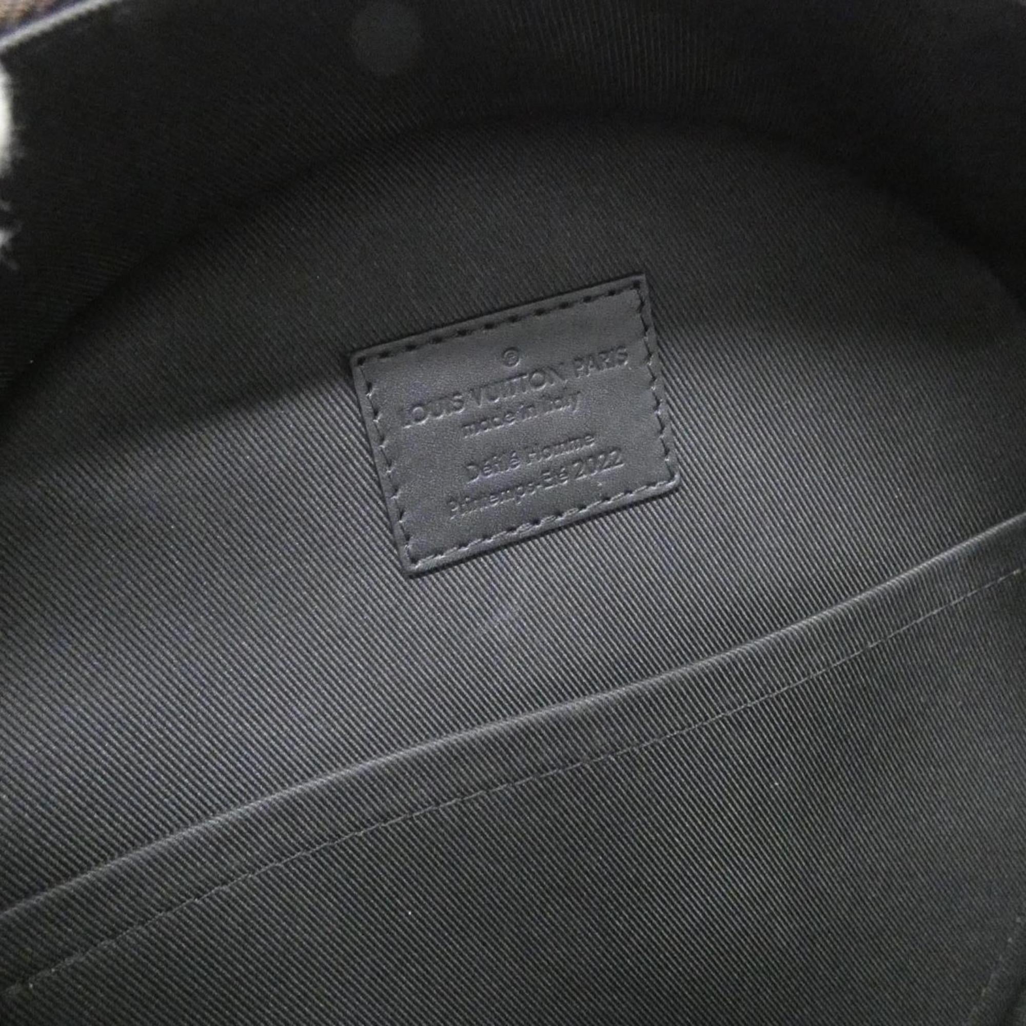 Louis Vuitton Marron Coated Canvas Shoulder Bag
