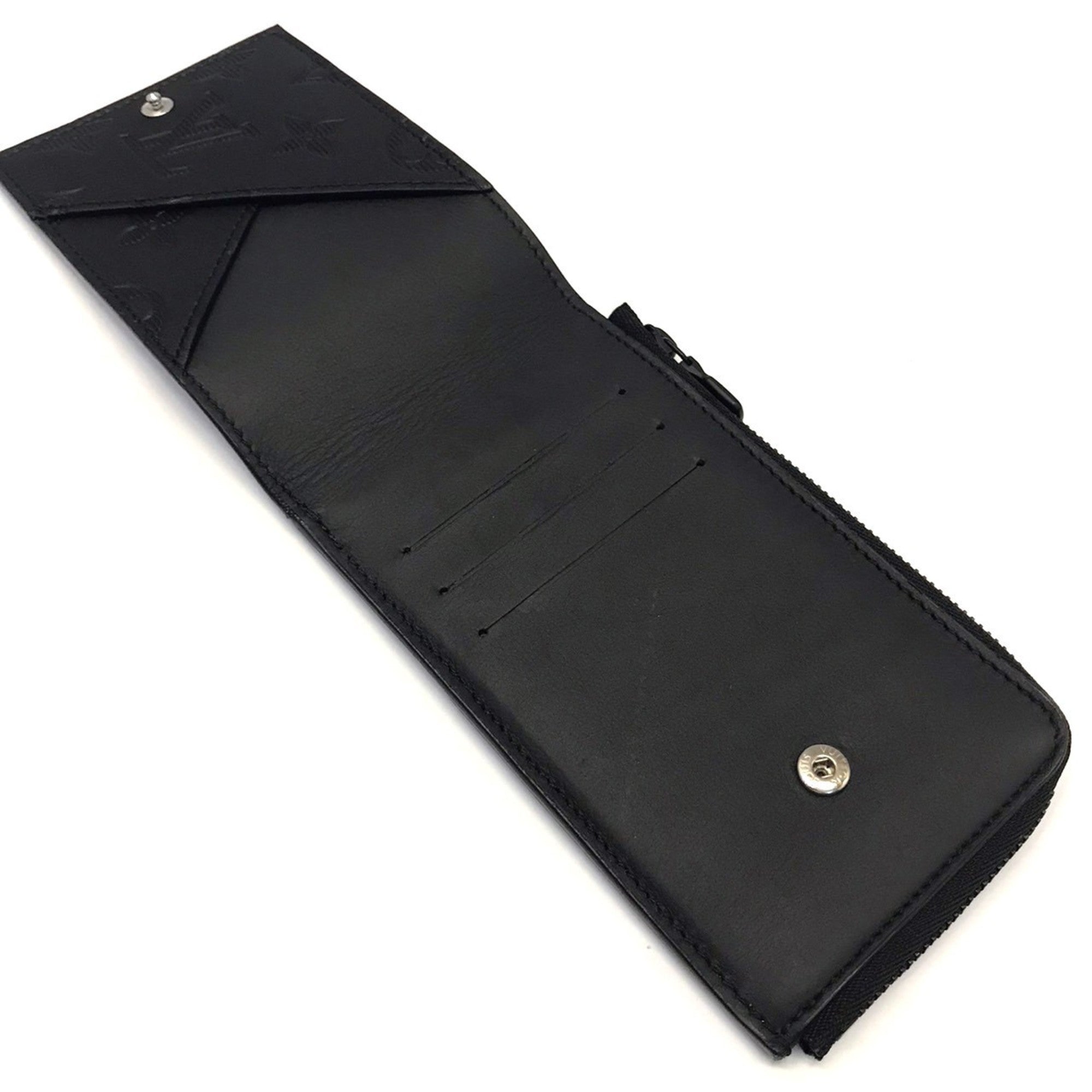 Louis Vuitton Monogram Shadow Black Noir Monogram Shadow Wallet