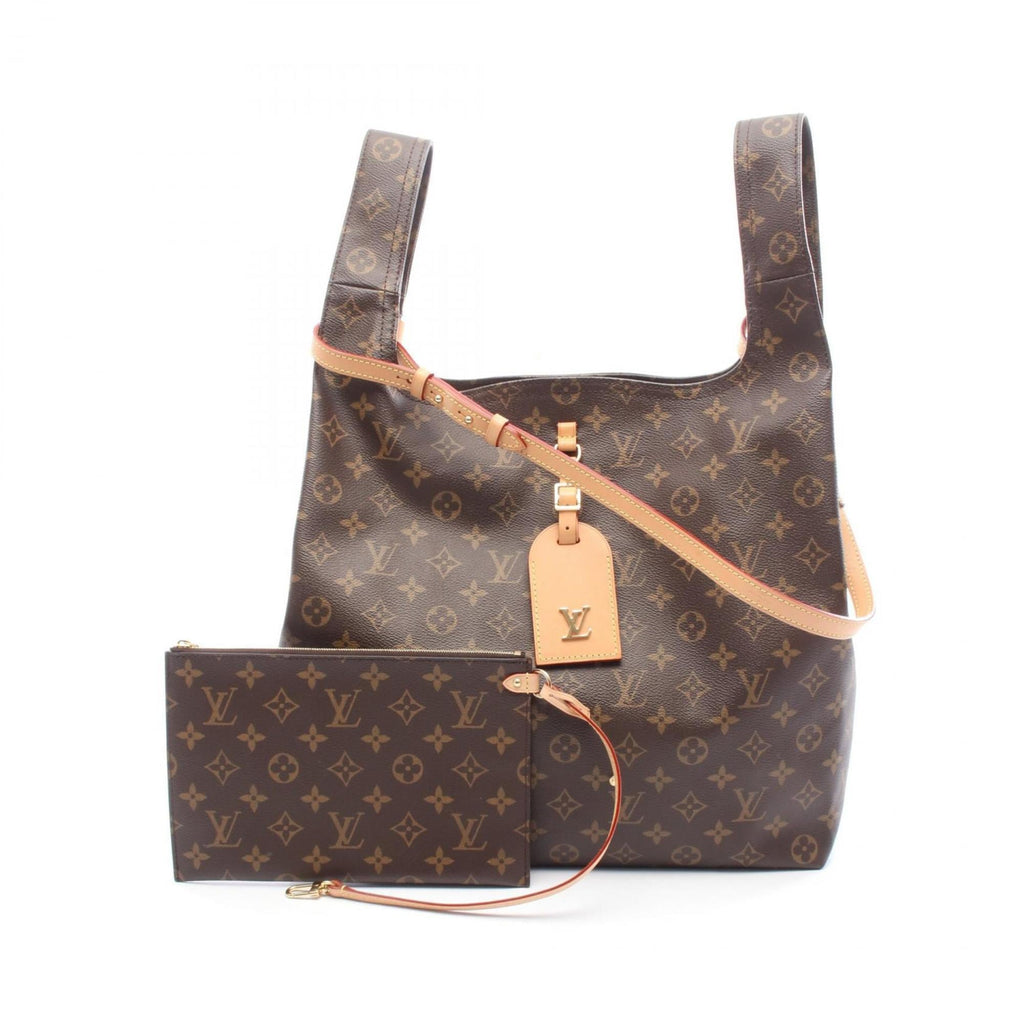 Louis Vuitton Brown Coated Canvas Monogram Pvc Leather Handbag