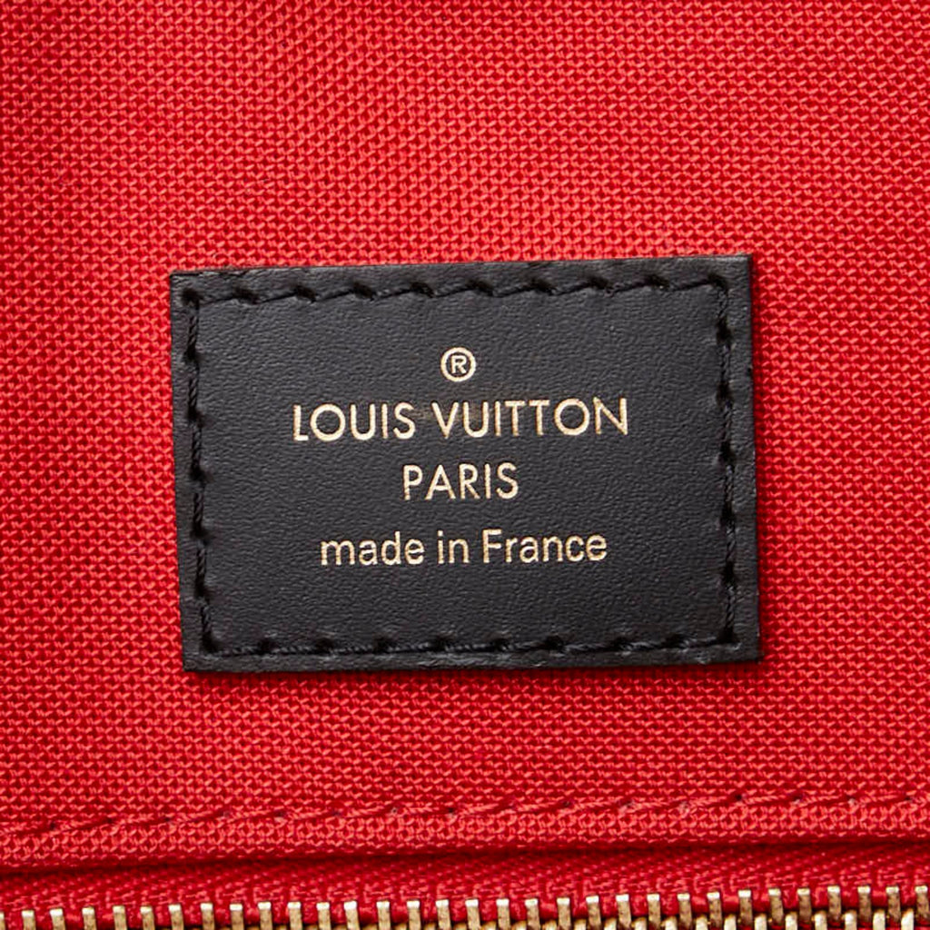 Louis Vuitton Monogram Reverse Brown Pvc Leather Handbag Shoulder Bag
