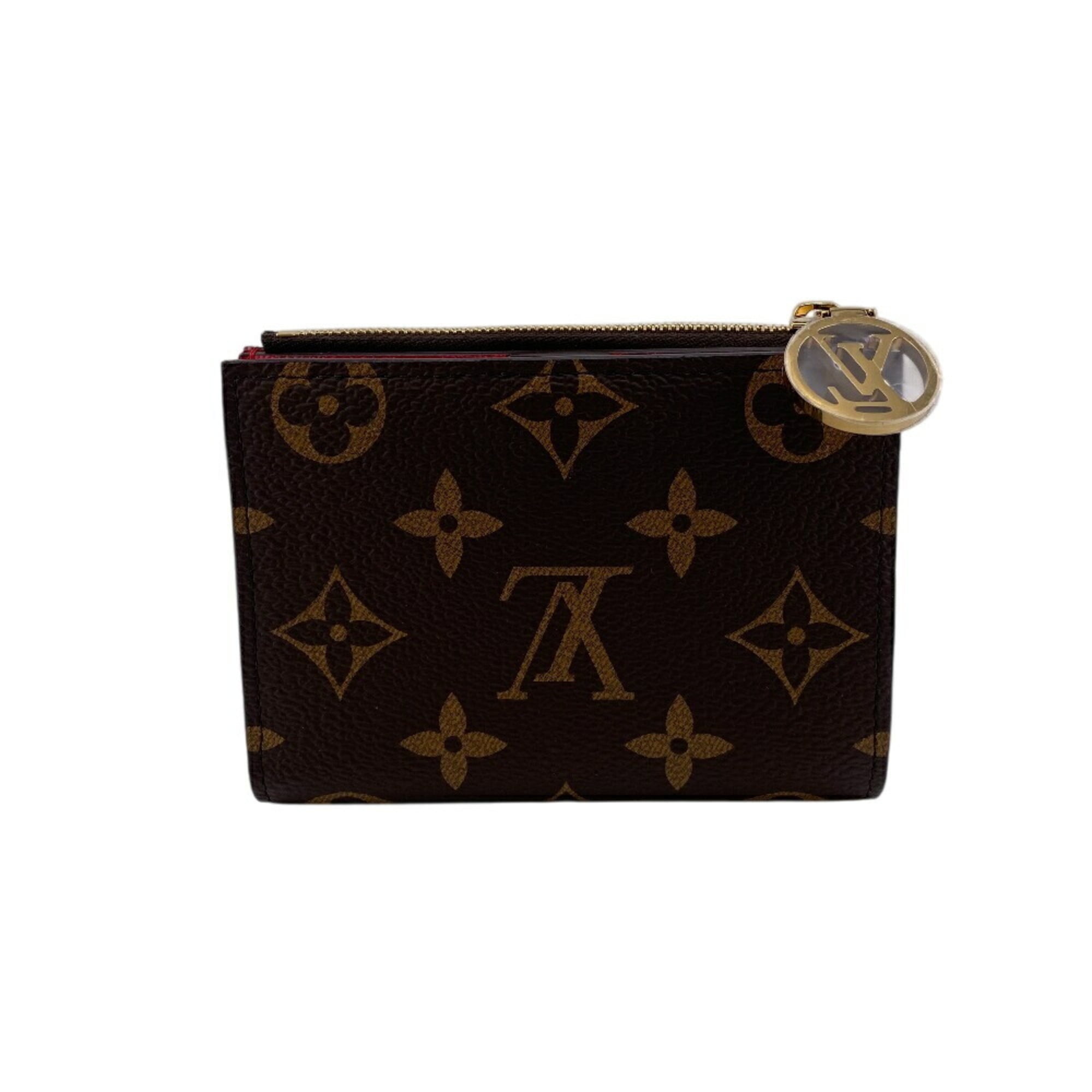 Louis Vuitton Brown Leather Wallet