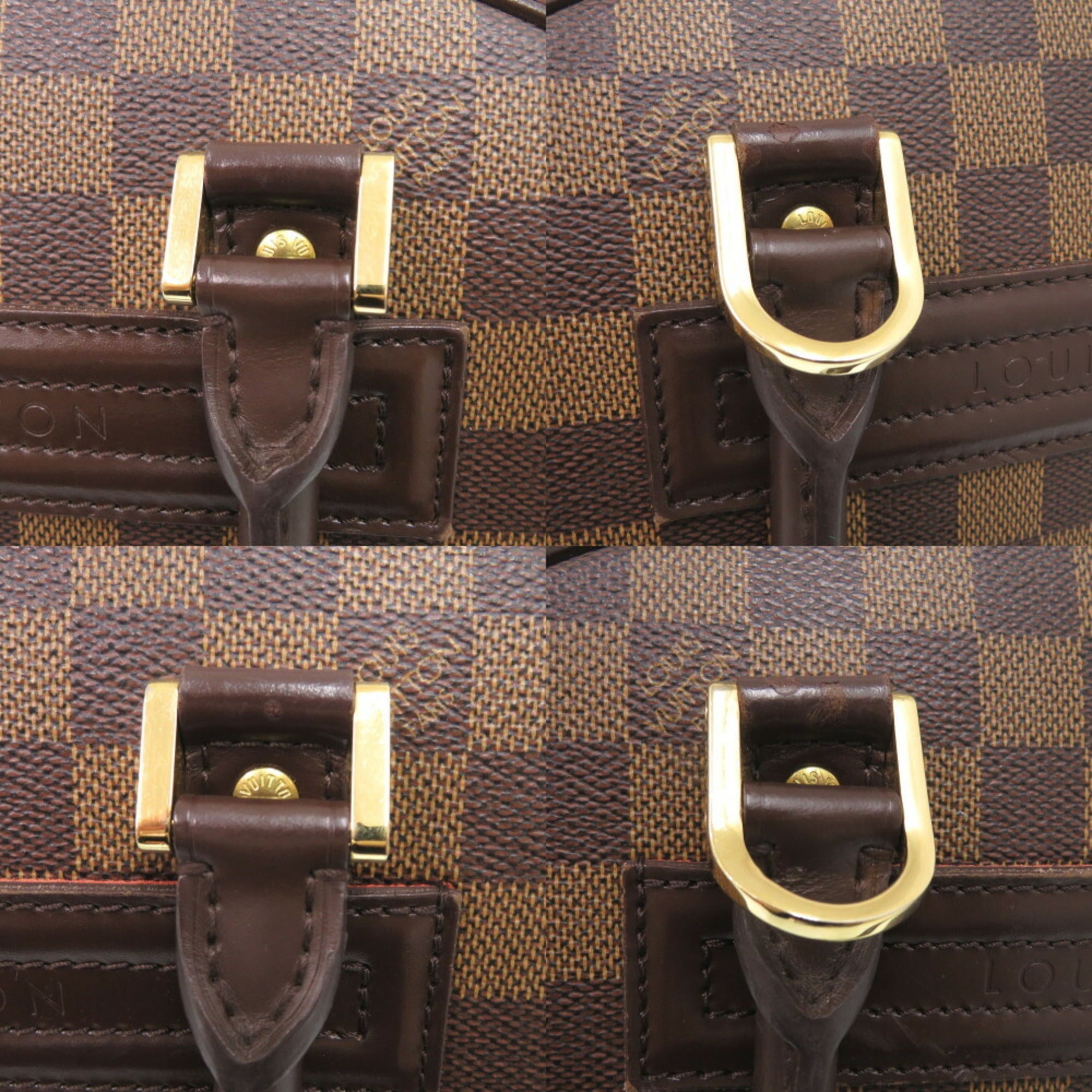 Louis Vuitton Damier Brown Damier Canvas Handbag