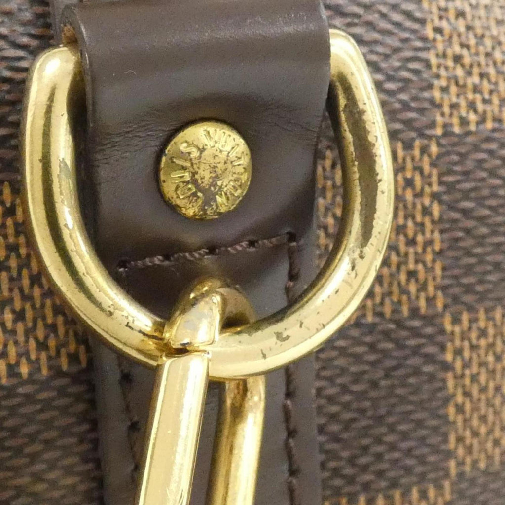 Louis Vuitton Ebene Coated Canvas Boston Bag
