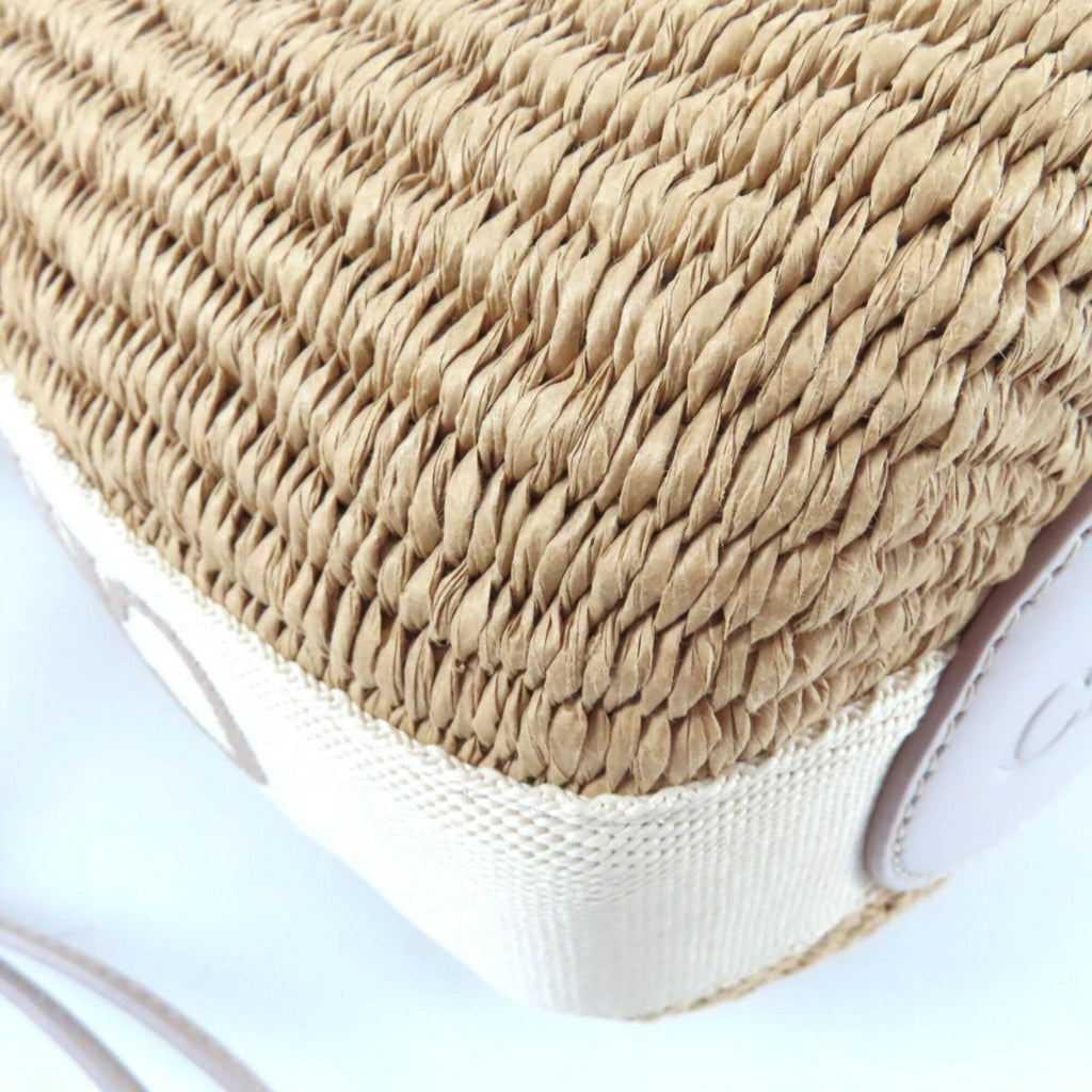 Chloé Beige Paper Leather Shoulder Bag (Pre-Owned)