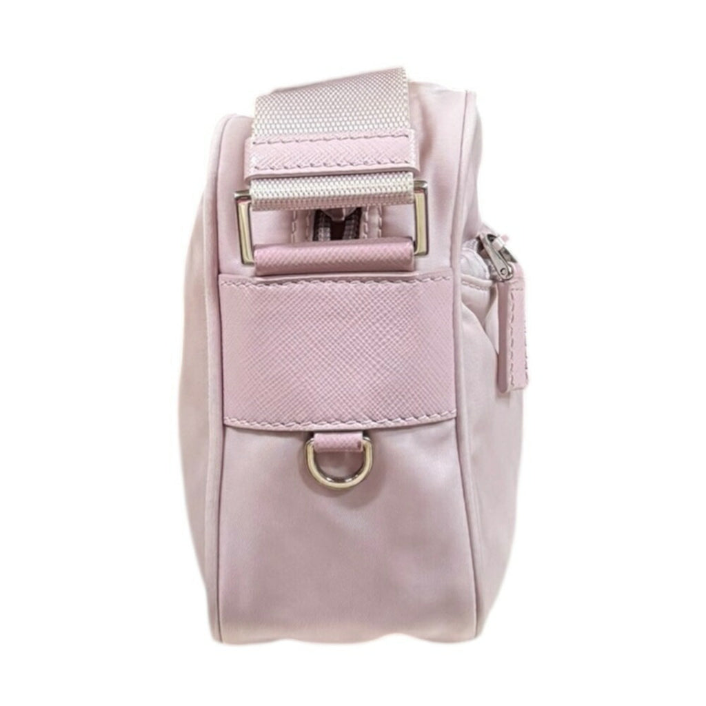 Prada Pink Nylon Shoulder Bag