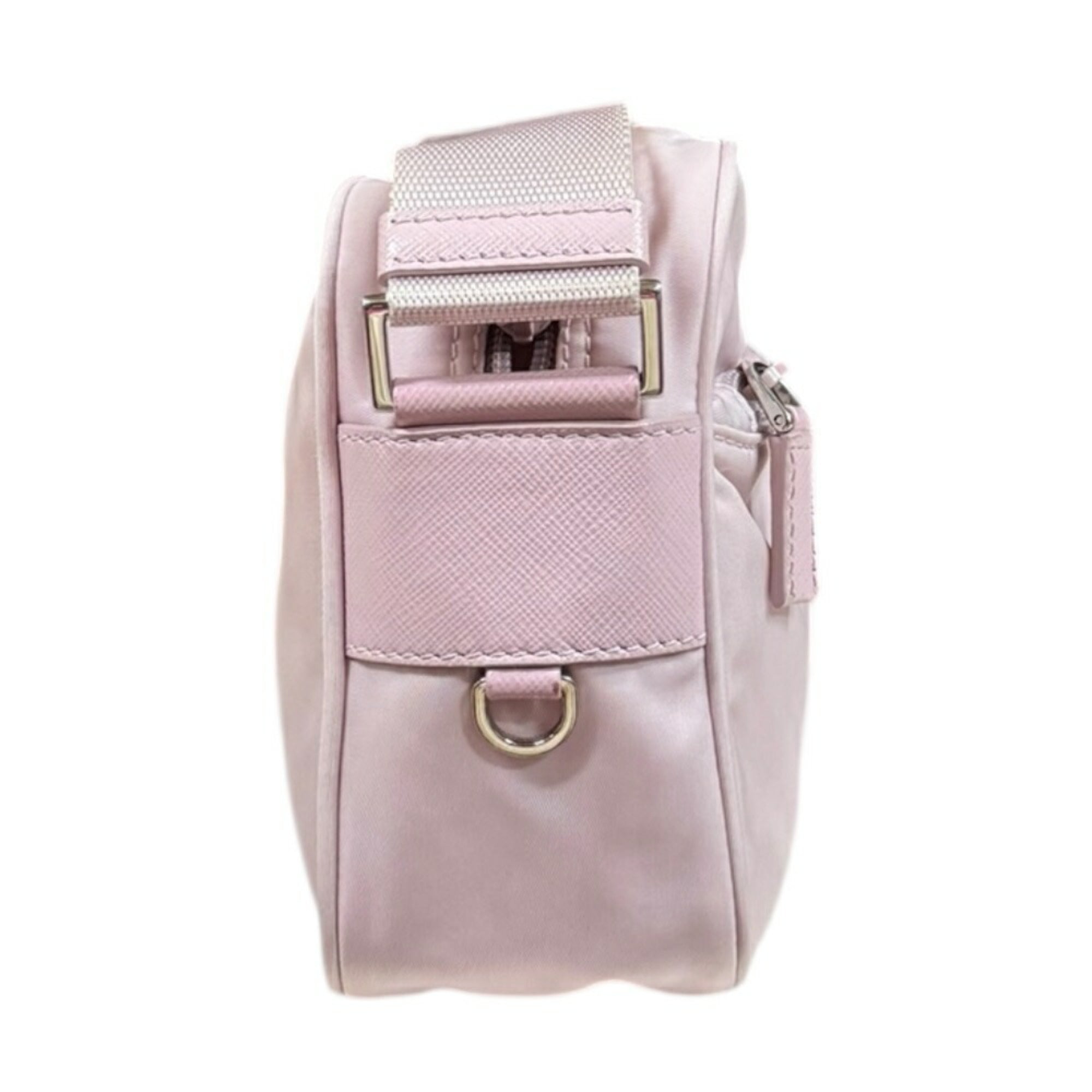 Prada Pink Nylon Shoulder Bag