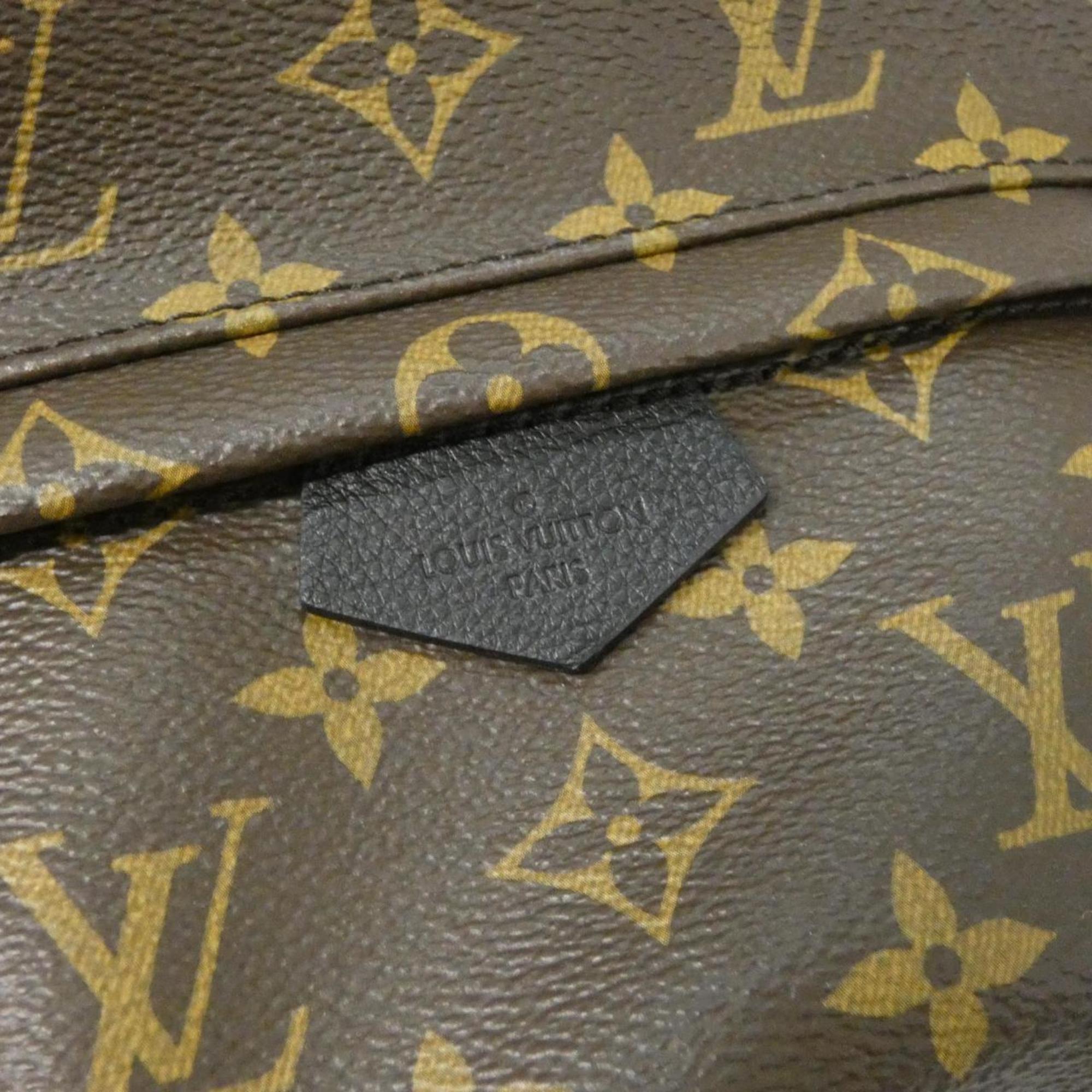Louis Vuitton Brown Coated Canvas Backpack