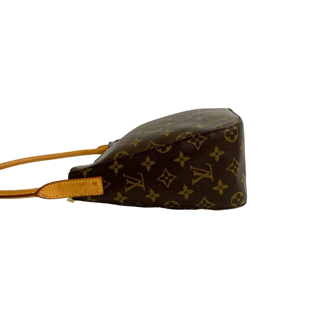 Louis Vuitton Brown Leather Shoulder Bag