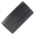 Louis Vuitton Black Noir Epi Leather Long Wallet