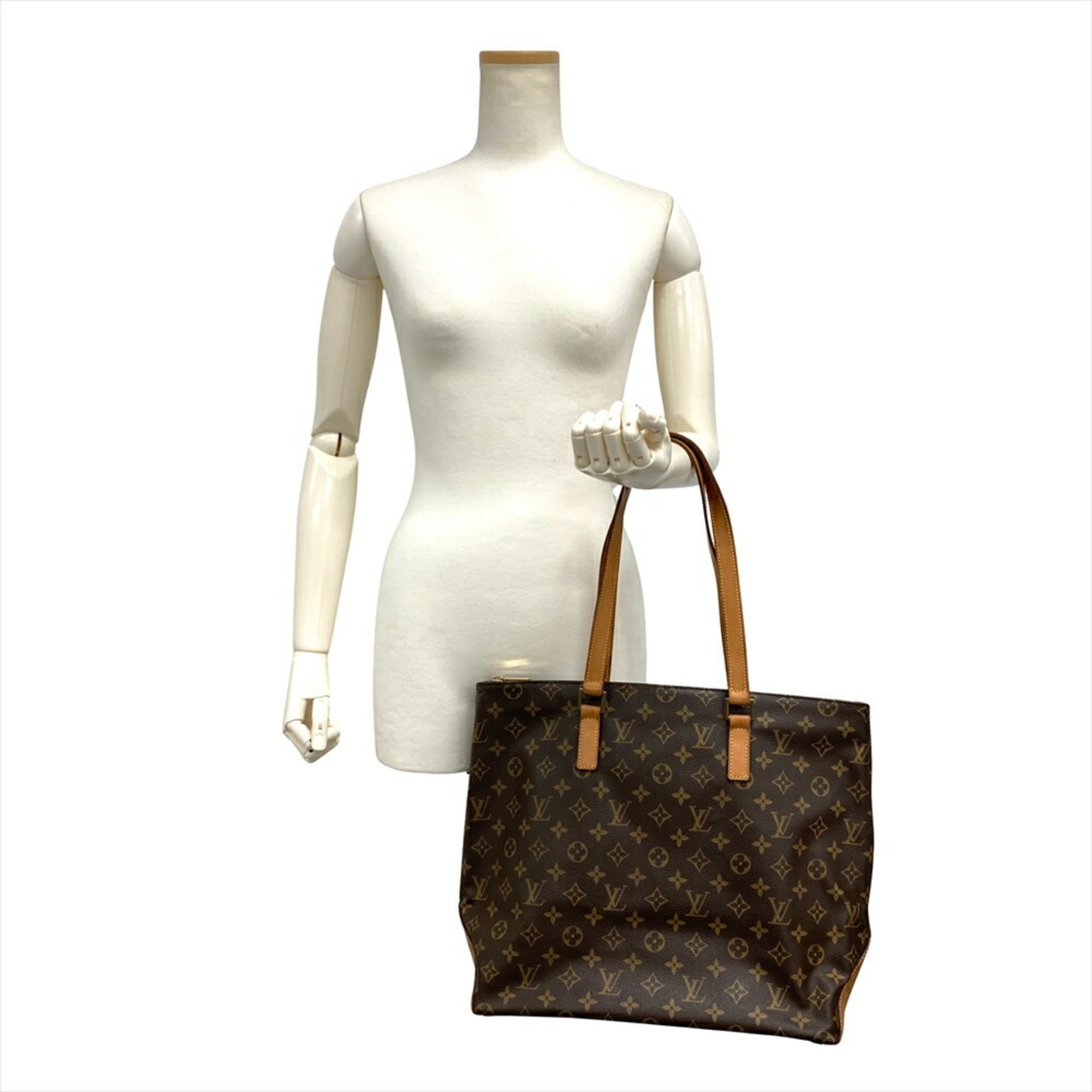Louis Vuitton Brown Monogram Canvas Shoulder Bag