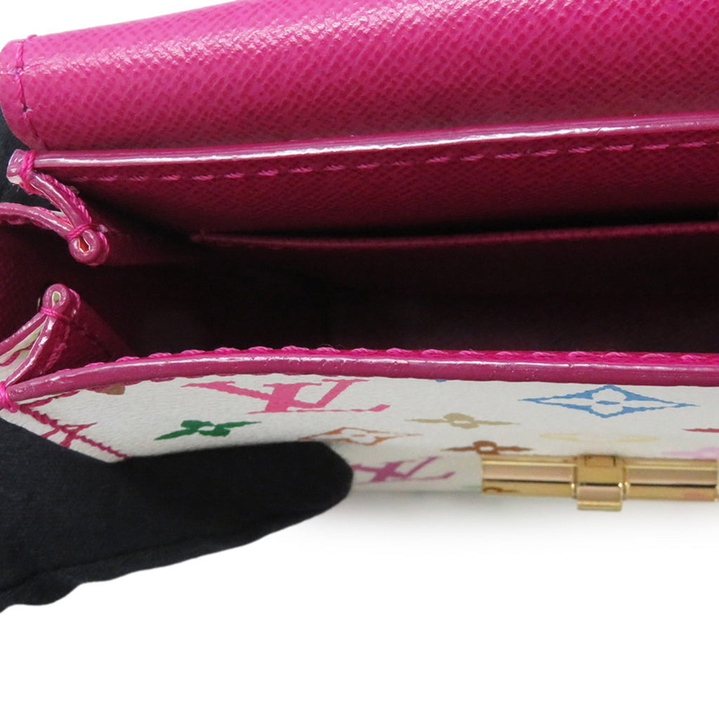 Louis Vuitton Blanc Multi-Color White Monogram Multicolore Handbag Shoulder Bag