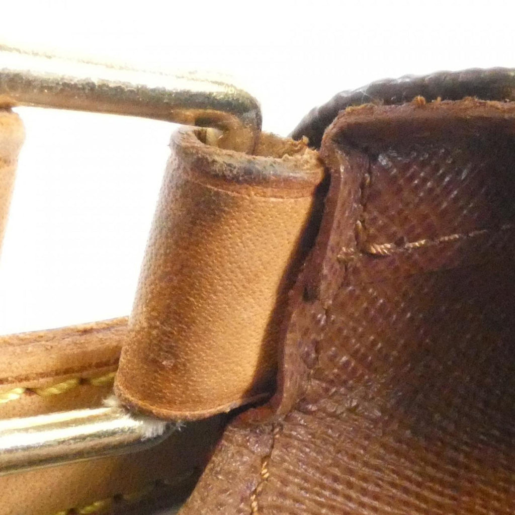 Louis Vuitton Marron Coated Canvas Shoulder Bag