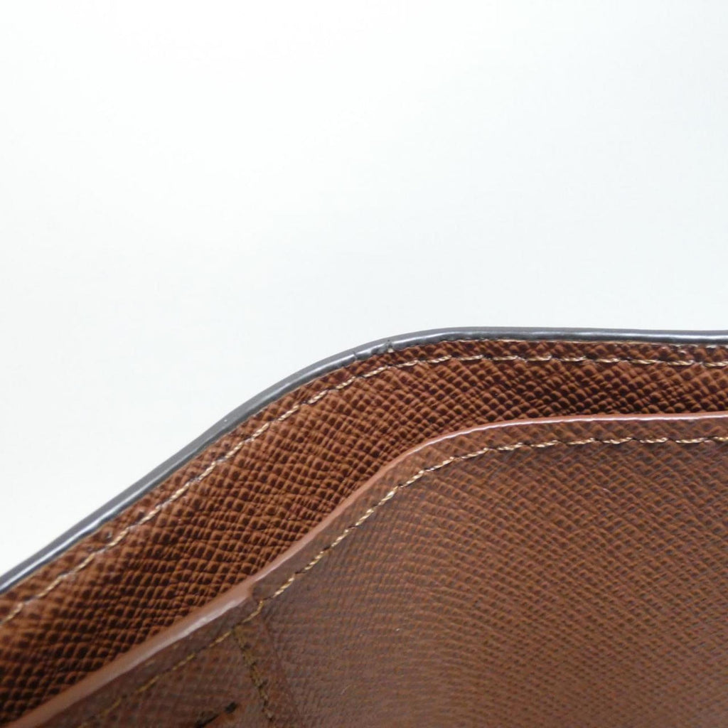 Louis Vuitton Monogram Marron Coated Canvas Wallet (Tri-Fold)