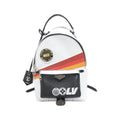 Louis Vuitton Blanc Multi-Color White Leather Backpack