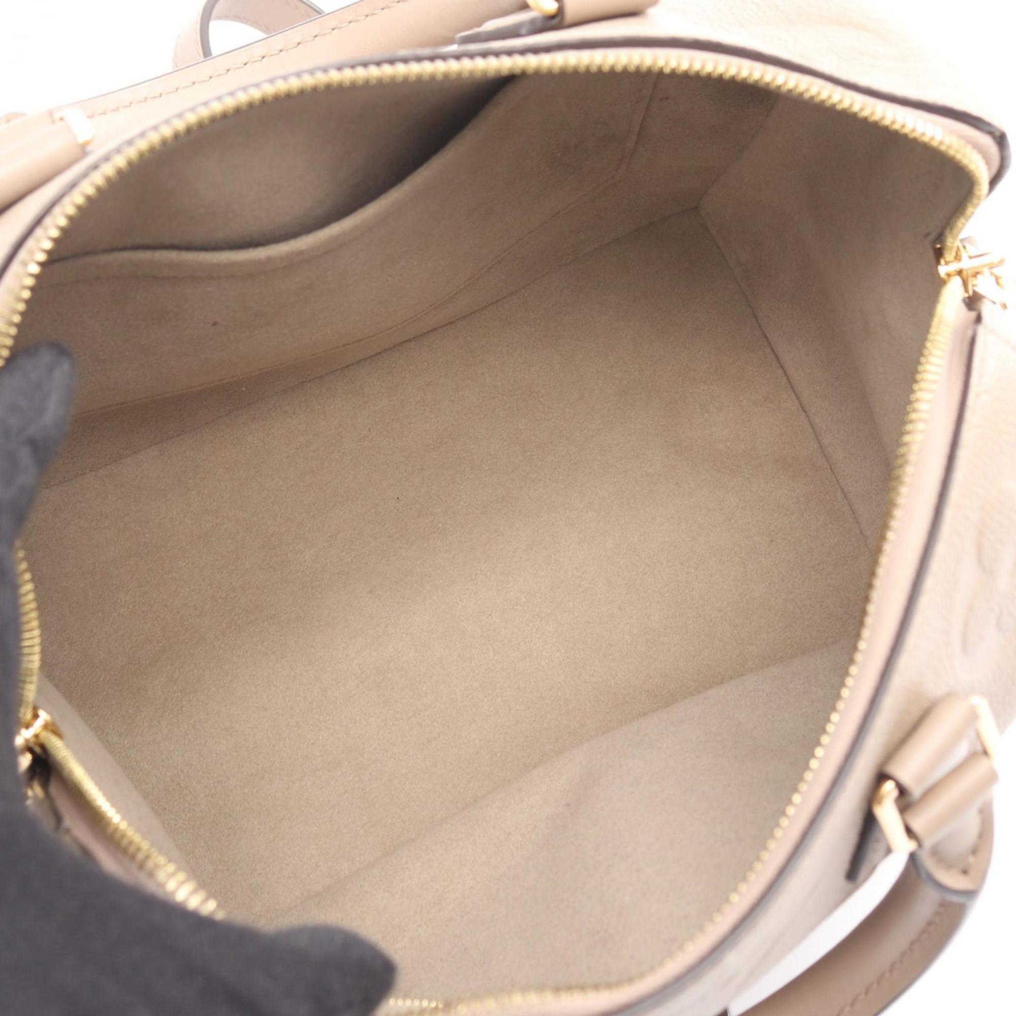 Louis Vuitton Beige Tourterelle Monogram Empreinte Handbag
