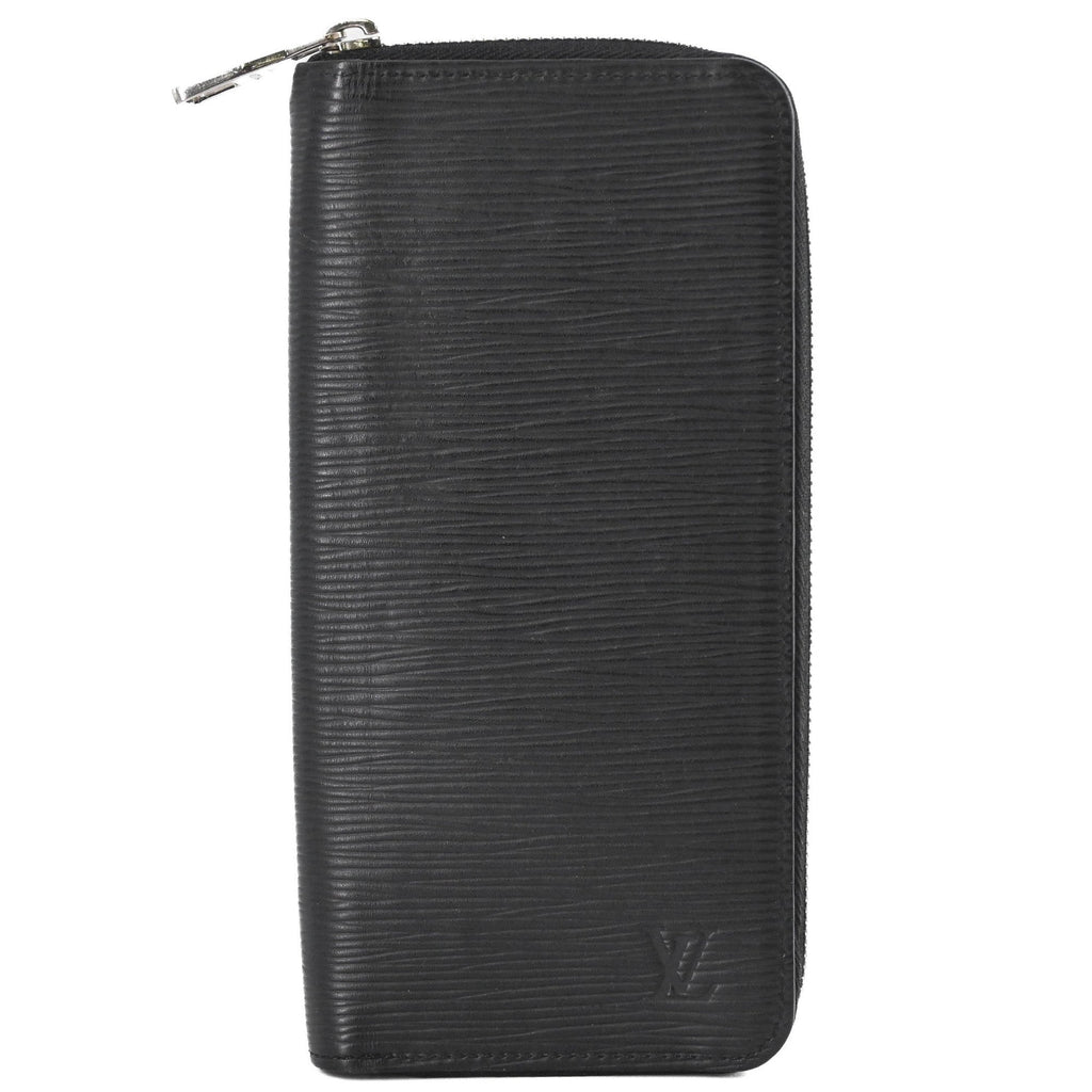 Louis Vuitton Epi Noir Epi Leather Long Wallet