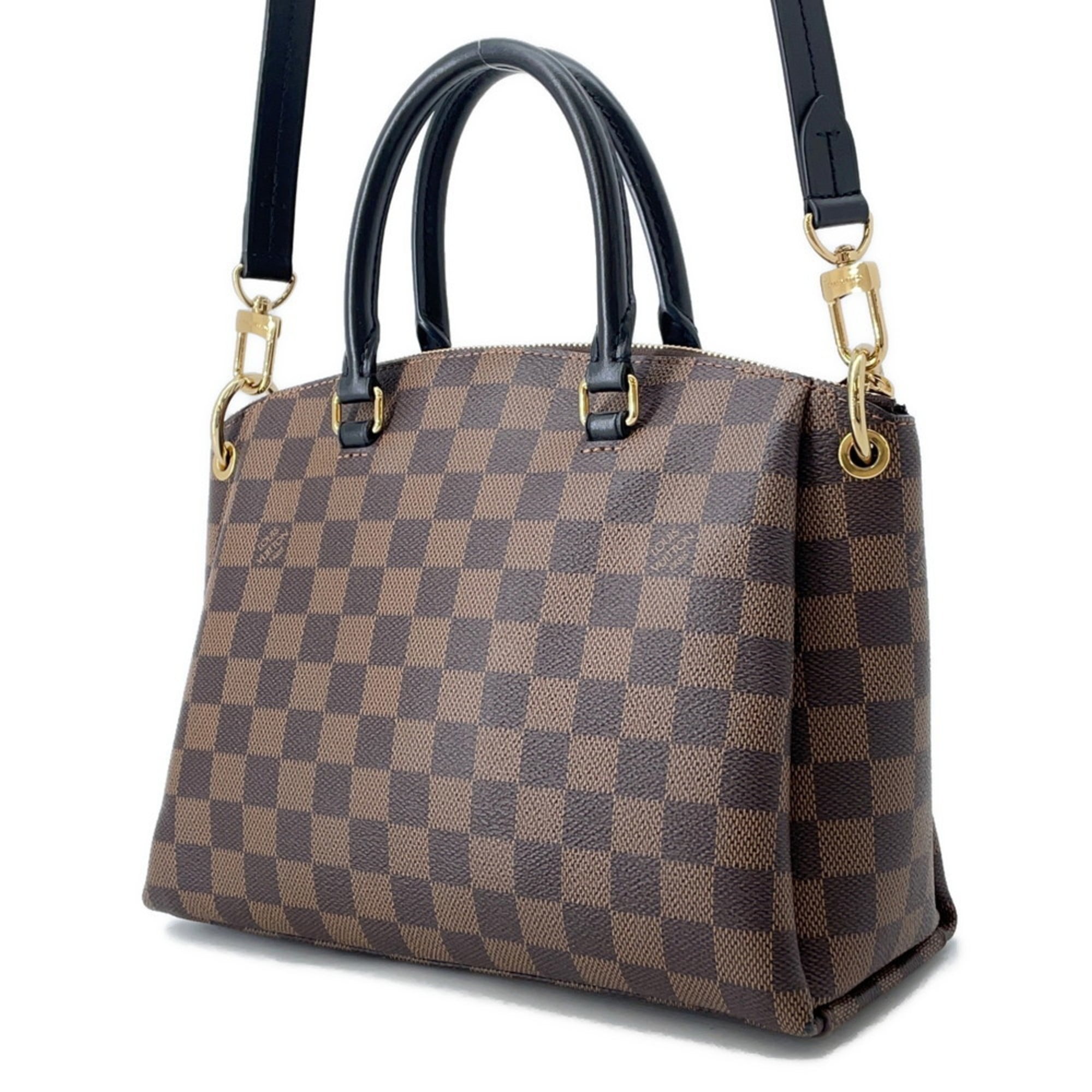 Louis Vuitton Damier Damier Canvas Ebene Noir Handbag