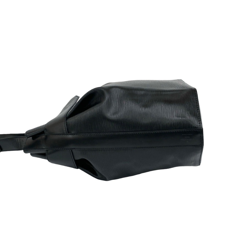 Louis Vuitton Black Epi Leather Shoulder Bag Sling Bag