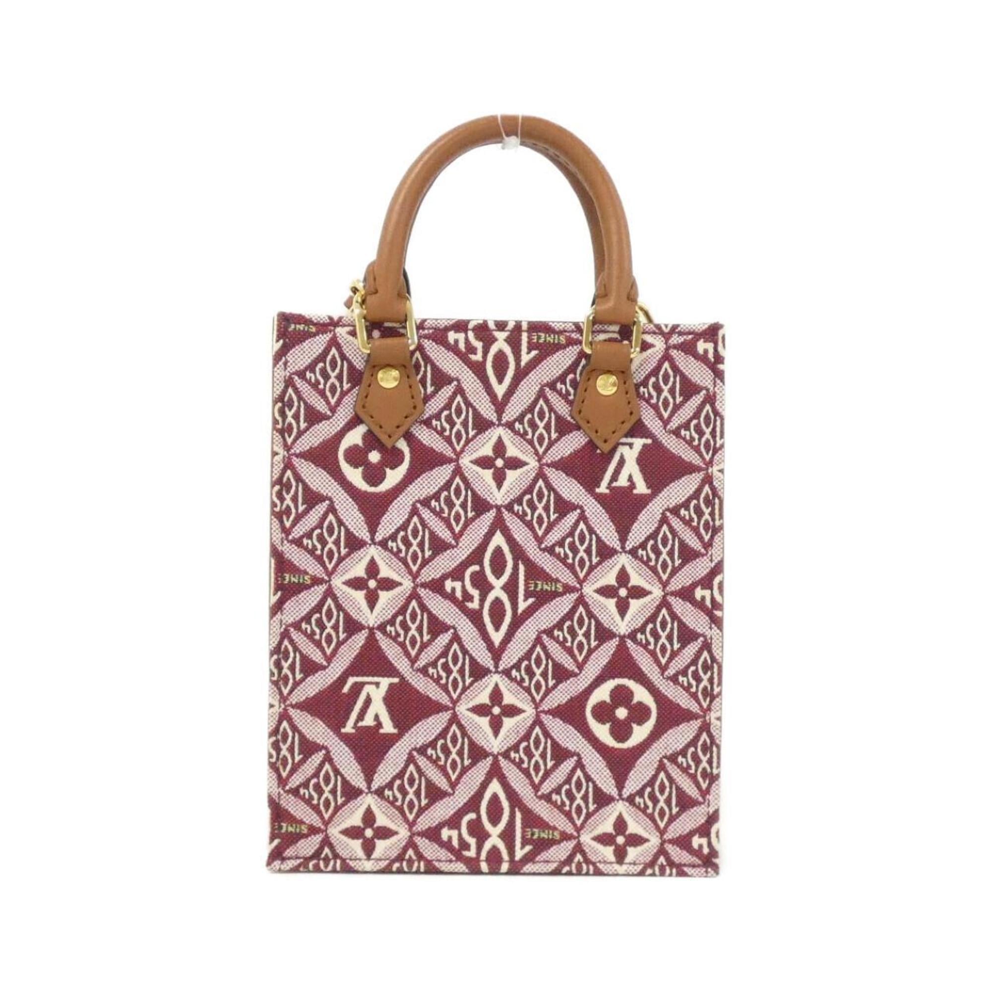 Louis Vuitton Bordeaux Jacquard Handbag