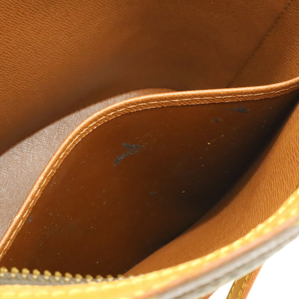 Louis Vuitton Brown Monogram Canvas Shoulder Bag