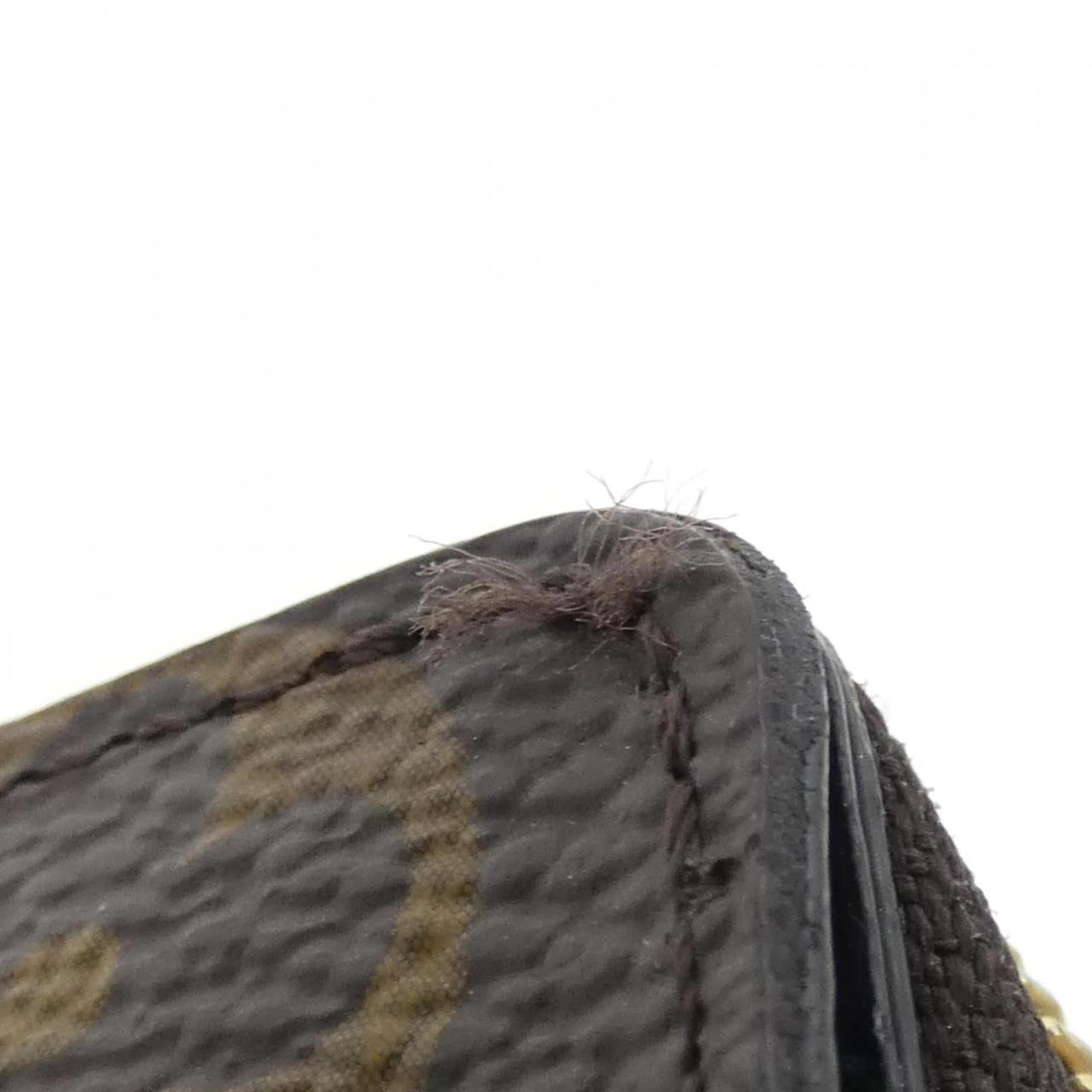 Louis Vuitton Marron Coated Canvas Wallet