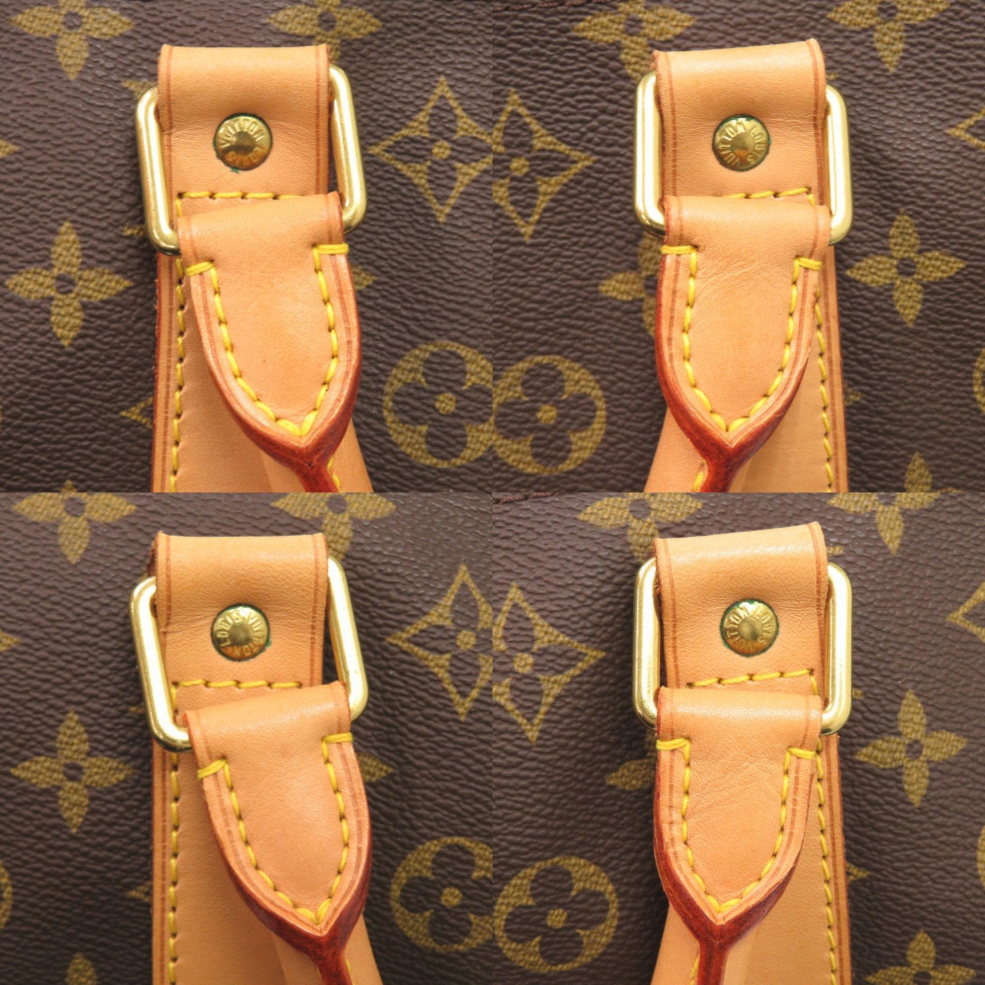 Louis Vuitton Brown Monogram Canvas Boston Bag