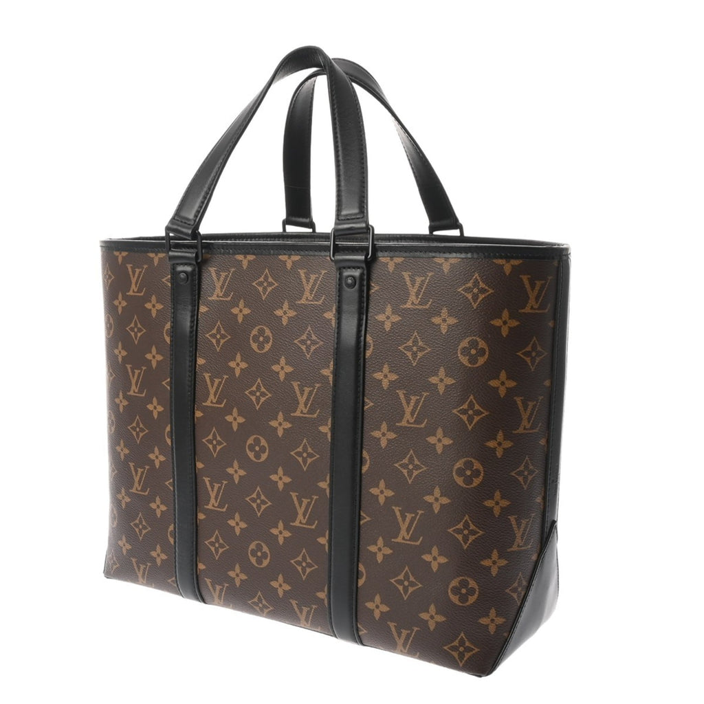Louis Vuitton Brown Noir Monogram Pouch Tote Bag