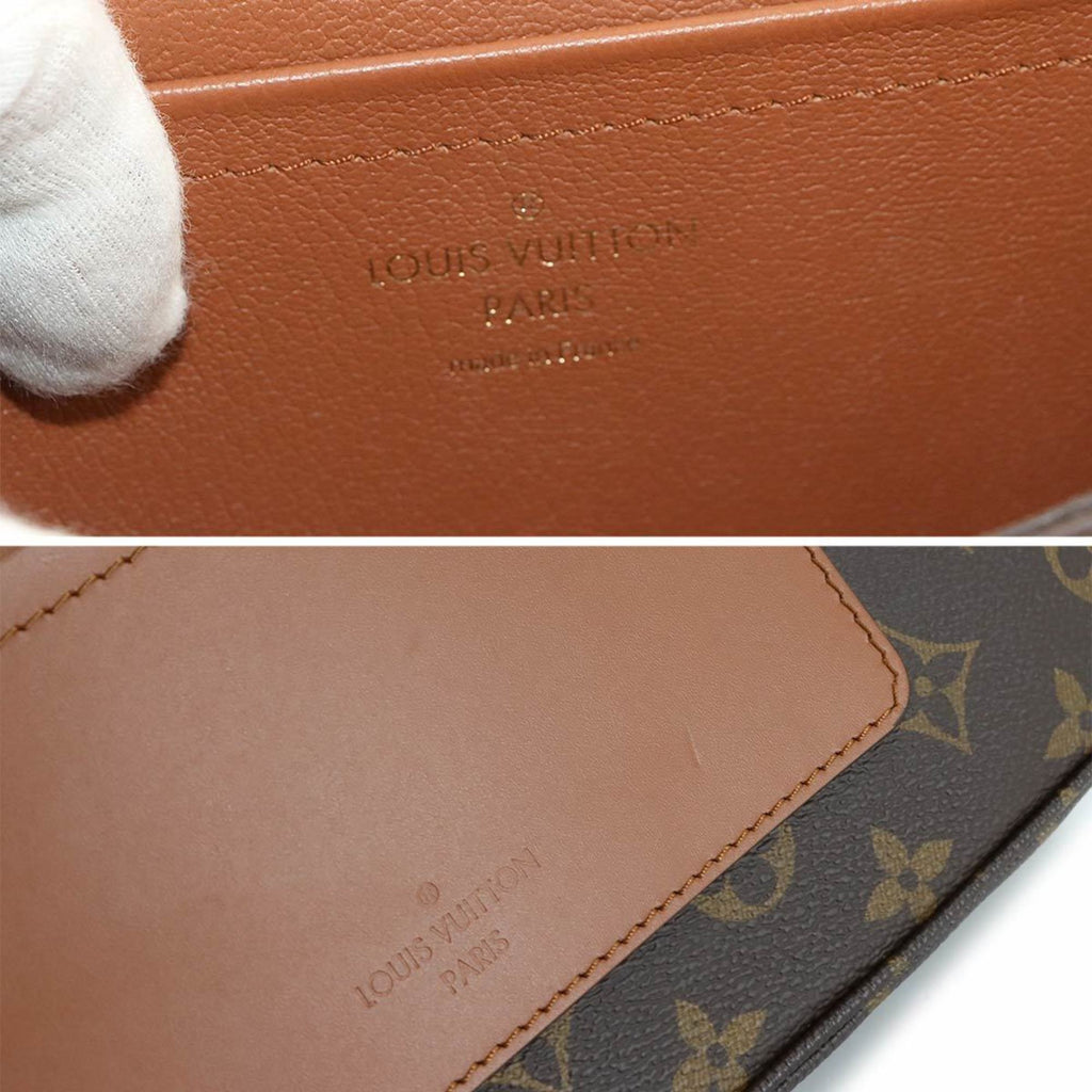 Louis Vuitton Caramel Monogram Monogram Canvas Leather Shoulder Bag