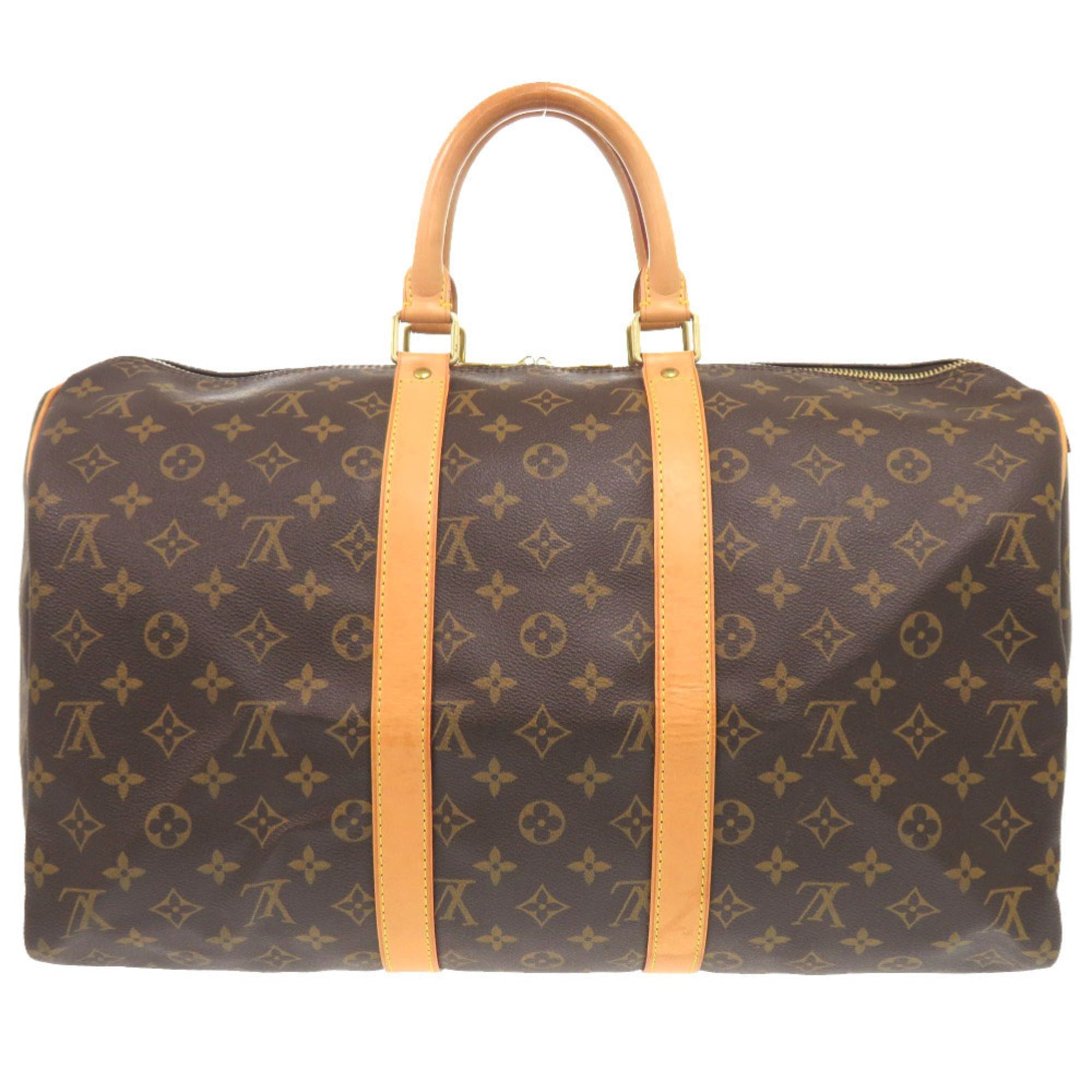 Louis Vuitton Brown Monogram Monogram Boston Bag