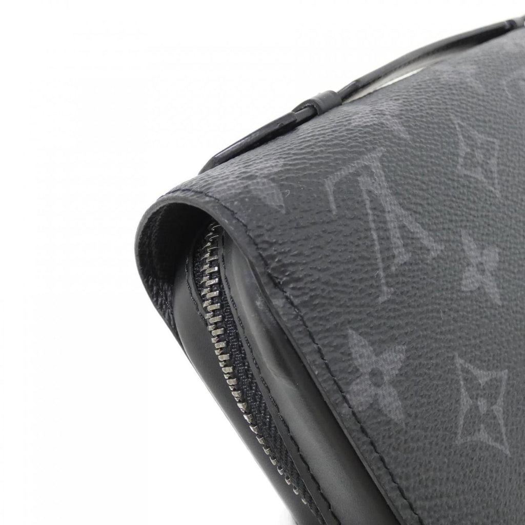 Louis Vuitton Black Coated Canvas Long Wallet