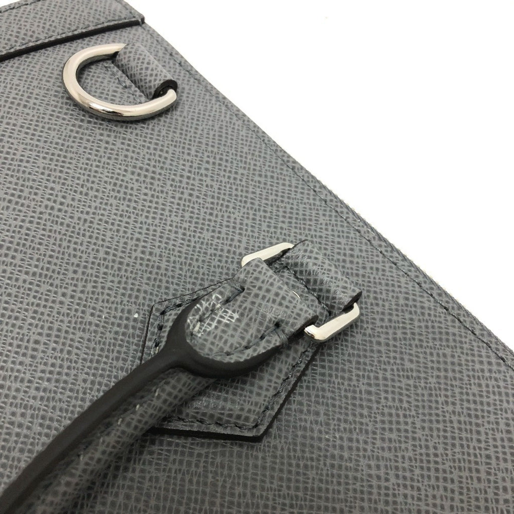 Louis Vuitton Taiga Gray Taiga Leather Briefcase