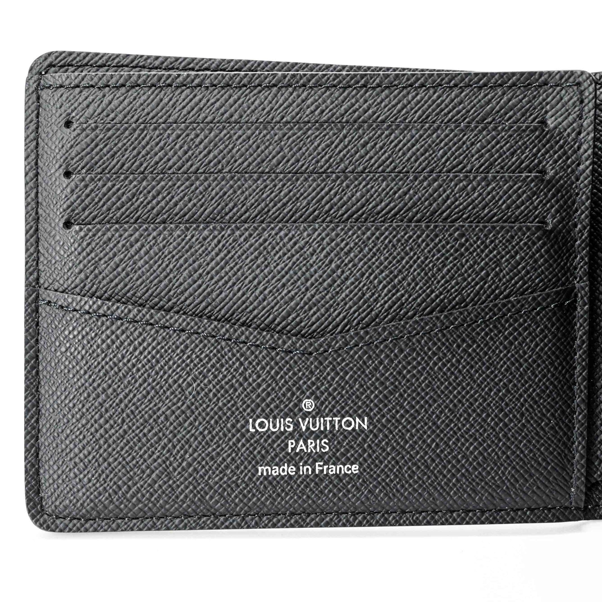 Louis Vuitton Gray Monogram Eclipse Monogram Eclipse Wallet