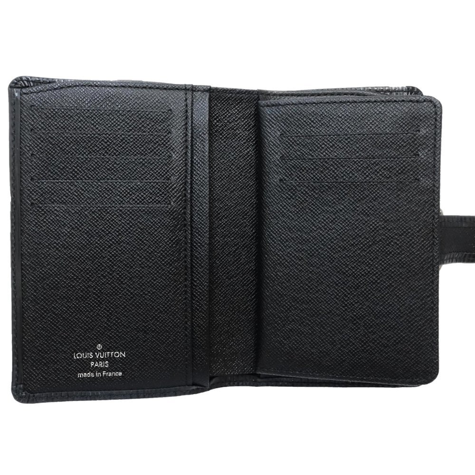 Louis Vuitton Epi Noir Leather Wallet