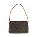 Louis Vuitton Marron Coated Canvas Handbag