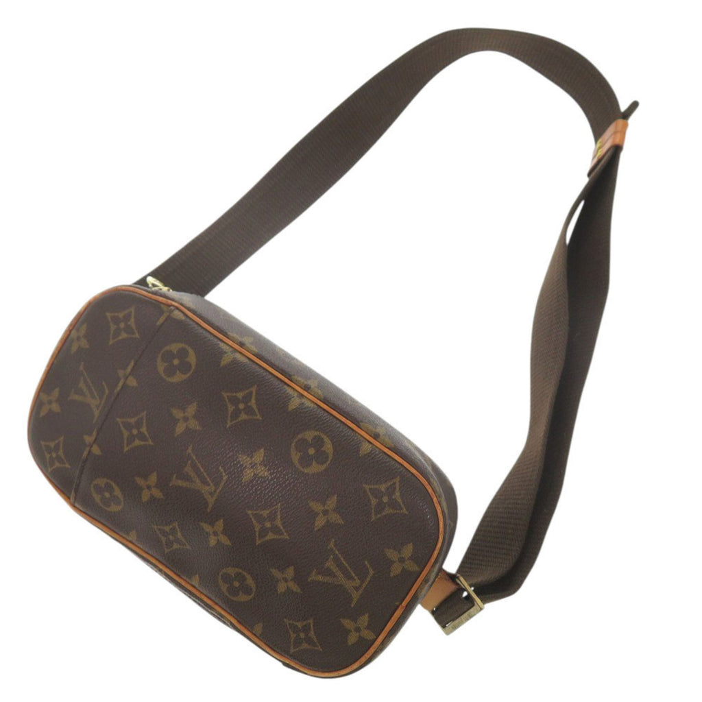 Louis Vuitton Brown Monogram Pochette Sling Bag