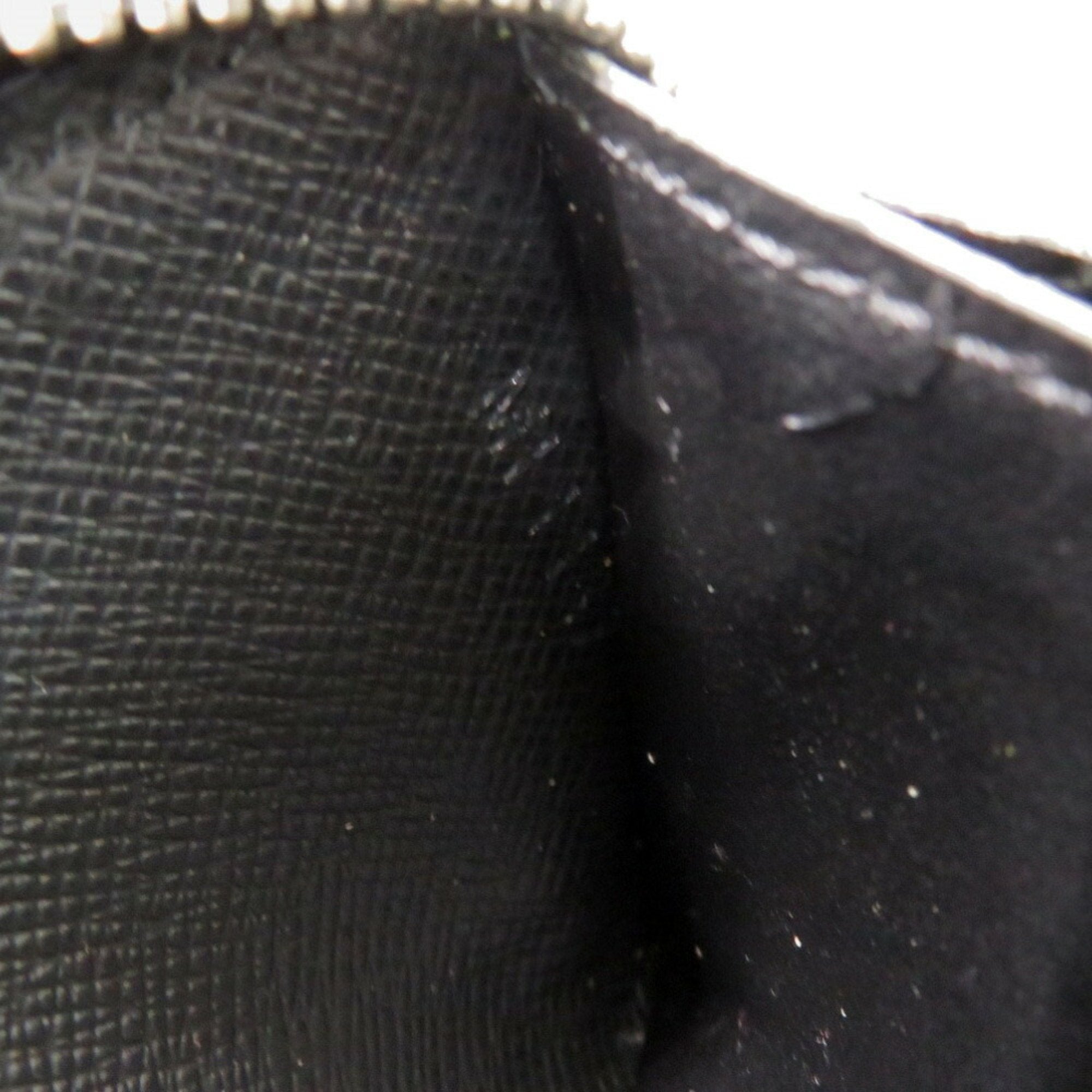Louis Vuitton Black Taiga Leather Coin Purse/Coin Case