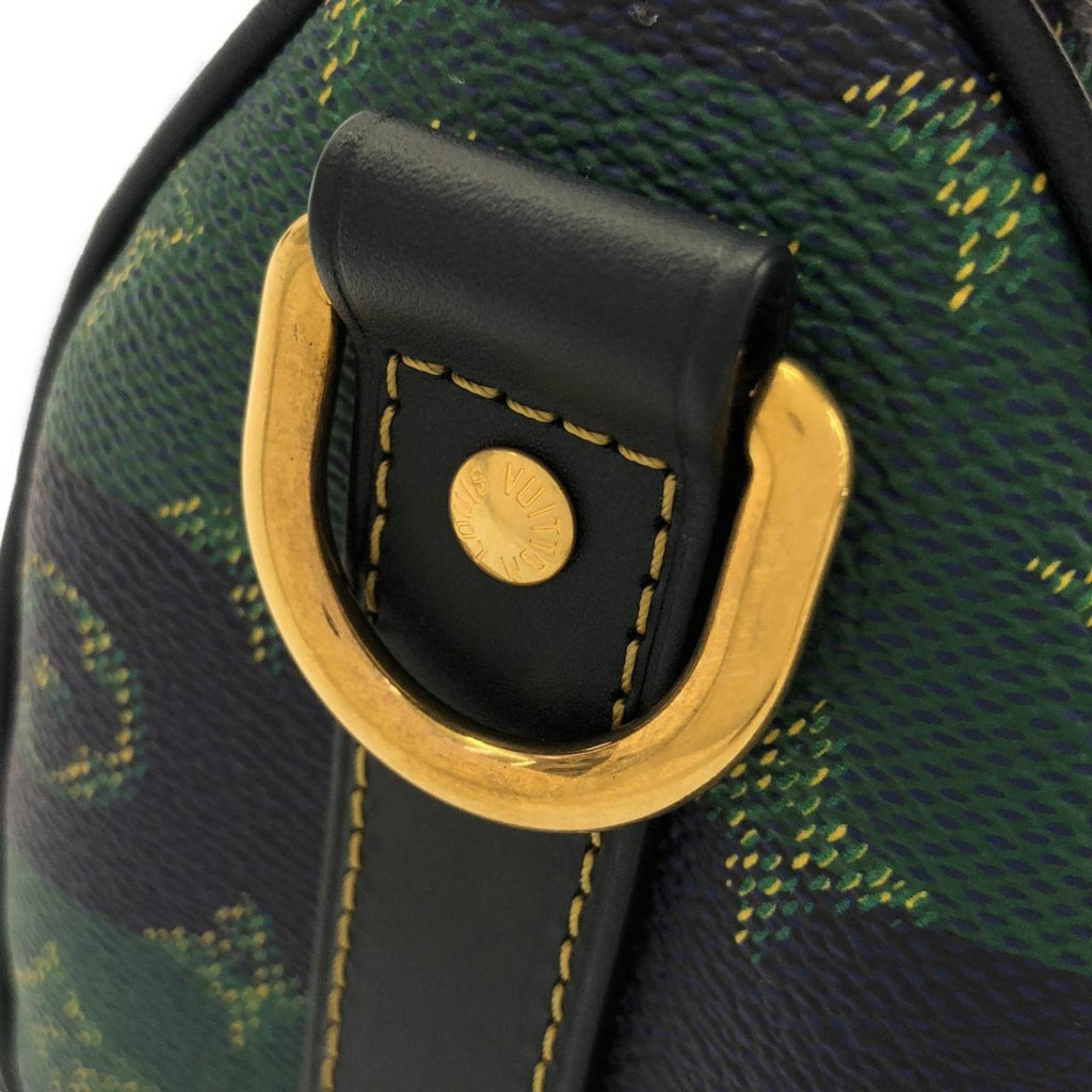 Louis Vuitton Gold Coated Canvas Boston Bag