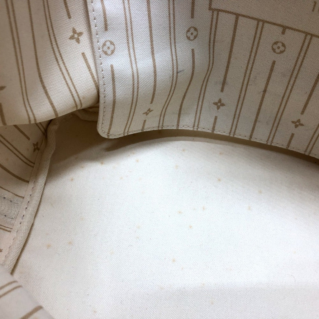 Louis Vuitton Azur White Damier Azur Shoulder Bag Tote Bag