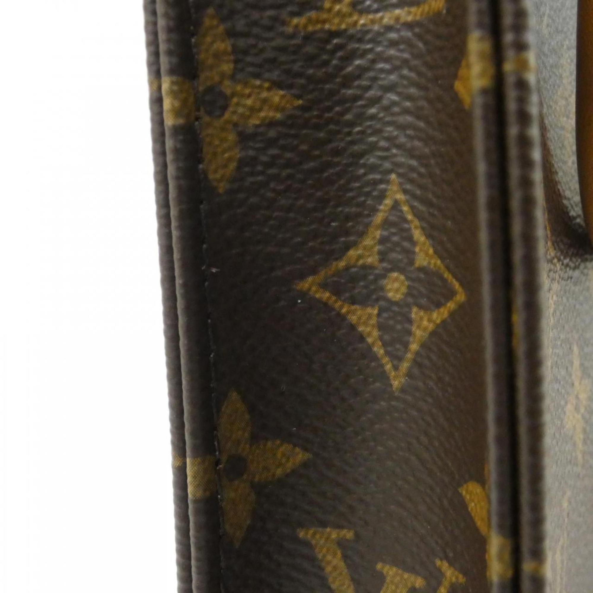 Louis Vuitton Monogram Marron Coated Canvas Handbag
