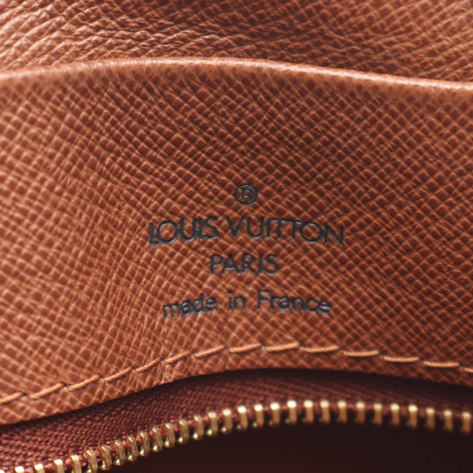 Louis Vuitton Brown Pvc Leather Shoulder Bag